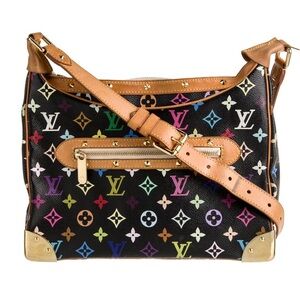 Louis Vuitton x Takashi Murakami Limited Edition Monogram Multicolor Boulogne